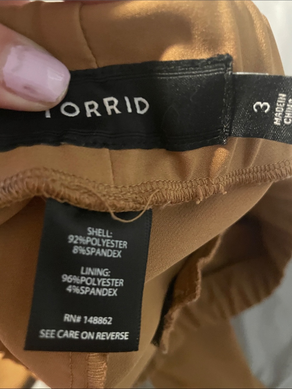 torrid Mustard Dress Pants Dressy Business Casual - Picture 7 of 7